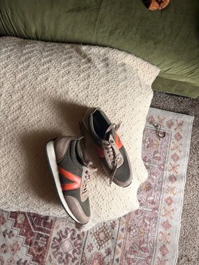 Maurices Women's Taupe & Orange Athletic Sneakers